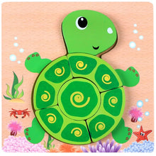 Load image into Gallery viewer, 3D Wooden Animal / Automobile Puzzles