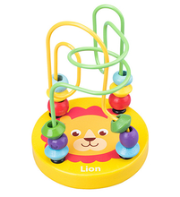 Load image into Gallery viewer, Wooden Animal Bead Toy Maze
